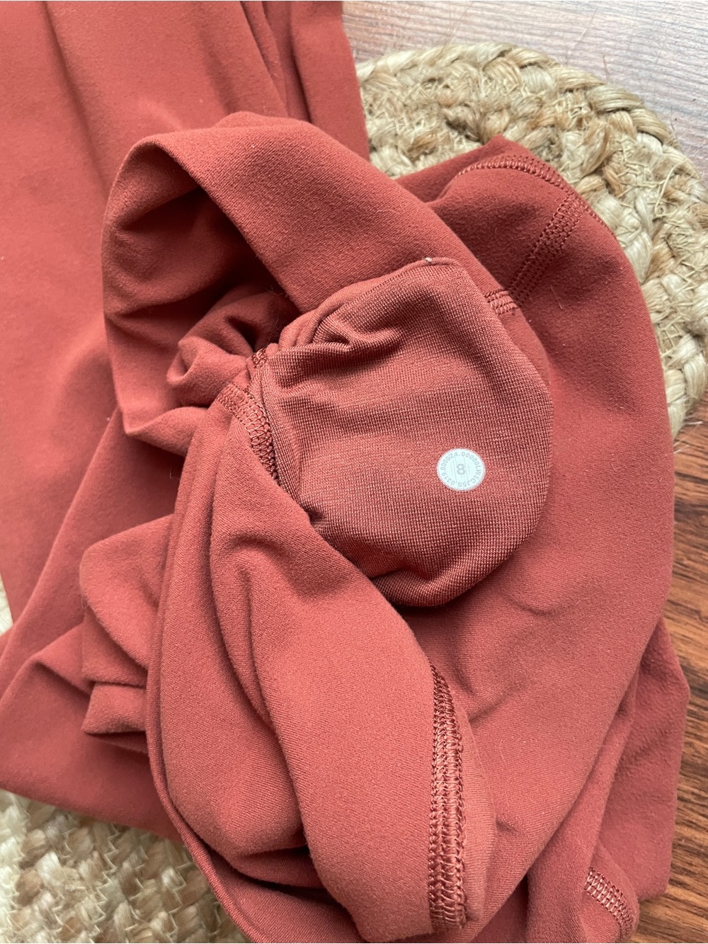 lululemon athletica High-Rise Leggings in Rust - Picture 2 of 2